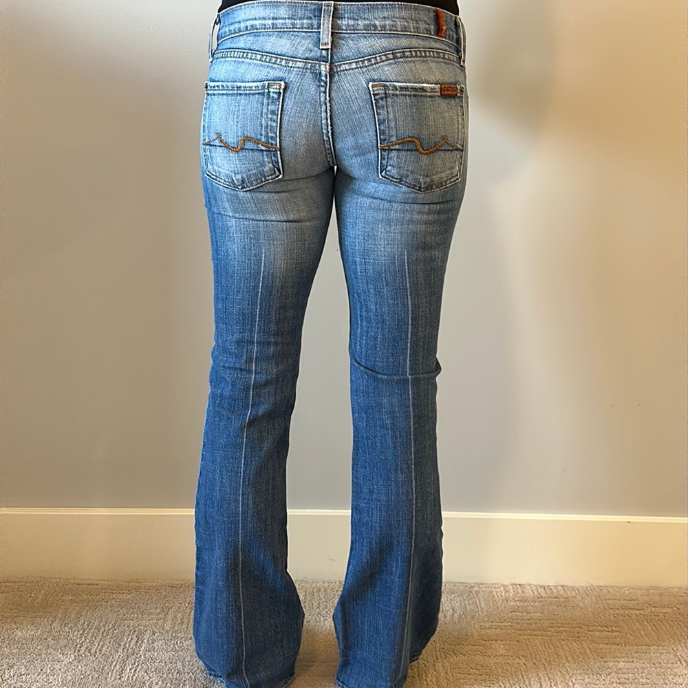 7 for all mankind jeans size 24 waste, 31” inseam